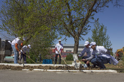 Экоакция "Зеленая Весна" в Астраханской области