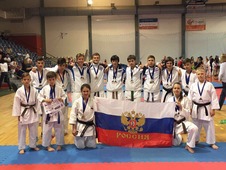 Российская команда на международном турнире по сетокан карате-до в Кадани