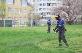 Экосубботник в Невинномысске. Фото Инны Демченко