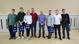 Участники квеста "pH-тест" в Астраханском филиале. Фото Максима Епифанова
