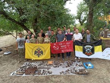 Участники поисковой экспедиции. Фото Ставропольского регионального отделения Российского военно-исторического общества