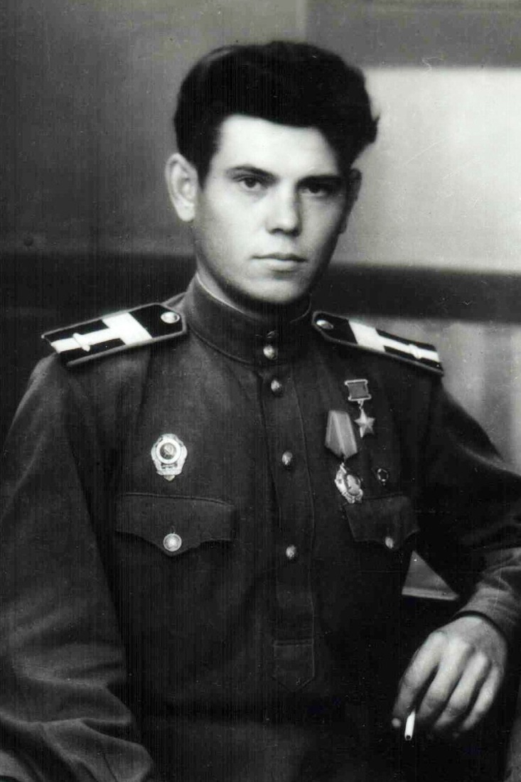 Михаил Егорович Сергеев на службе в Румынии, 1946 год