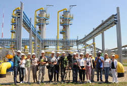 Пресс-тур на производственные объекты ООО "Газпром трансгаз Ставрополь", август 2019 года