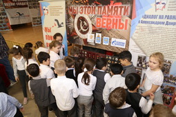 Уроки мужества посетили около двух тысяч школьников. Фото Астраханской областной общественной организации по патриотическому, правовому и физическому развитию молодежи