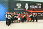 Победители V Всероссийского конкурса "МедиаТЭК-2019" и члены экспертного совета. Фото с интернет-сайта Фонда Росконгресса.
