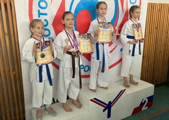 Воспитанники спортклуба "Сетокан трансгаз Ставрополь" завоевали на турнире 16 медалей