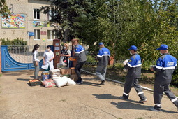 Благотворительная акция в селе Тищенском Ставропольского края