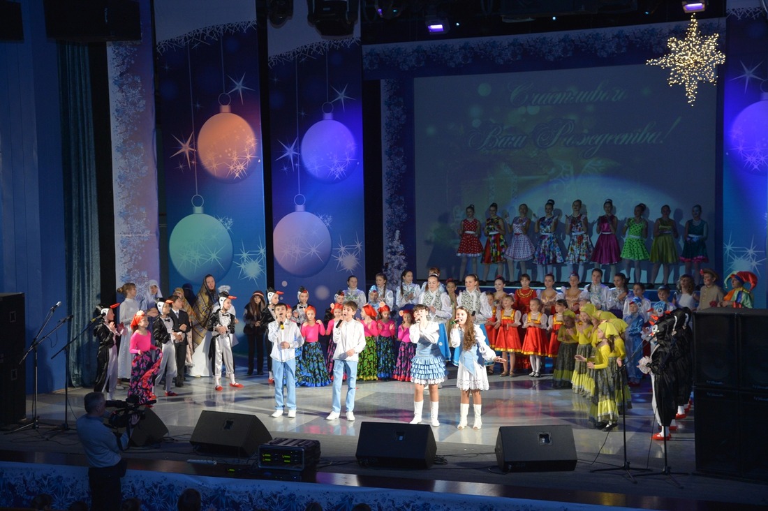 Благотворительный концерт для участников детского рождественского праздника