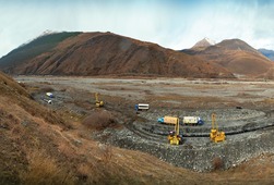Ремонтные работы на магистральном газопроводе Северный Кавказ — Закавказье