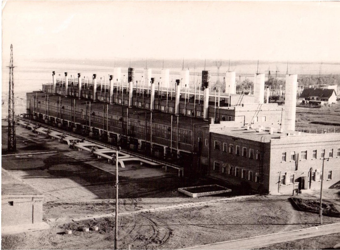 Изобильненская компрессорная станция, 1968 год.