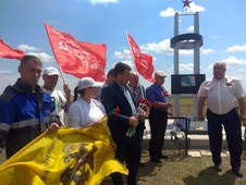 В рамках поисковой экспедиции прошел автопробег по местам боевой славы. Фото Ставропольского регионального отделения Российского военно-исторического общества