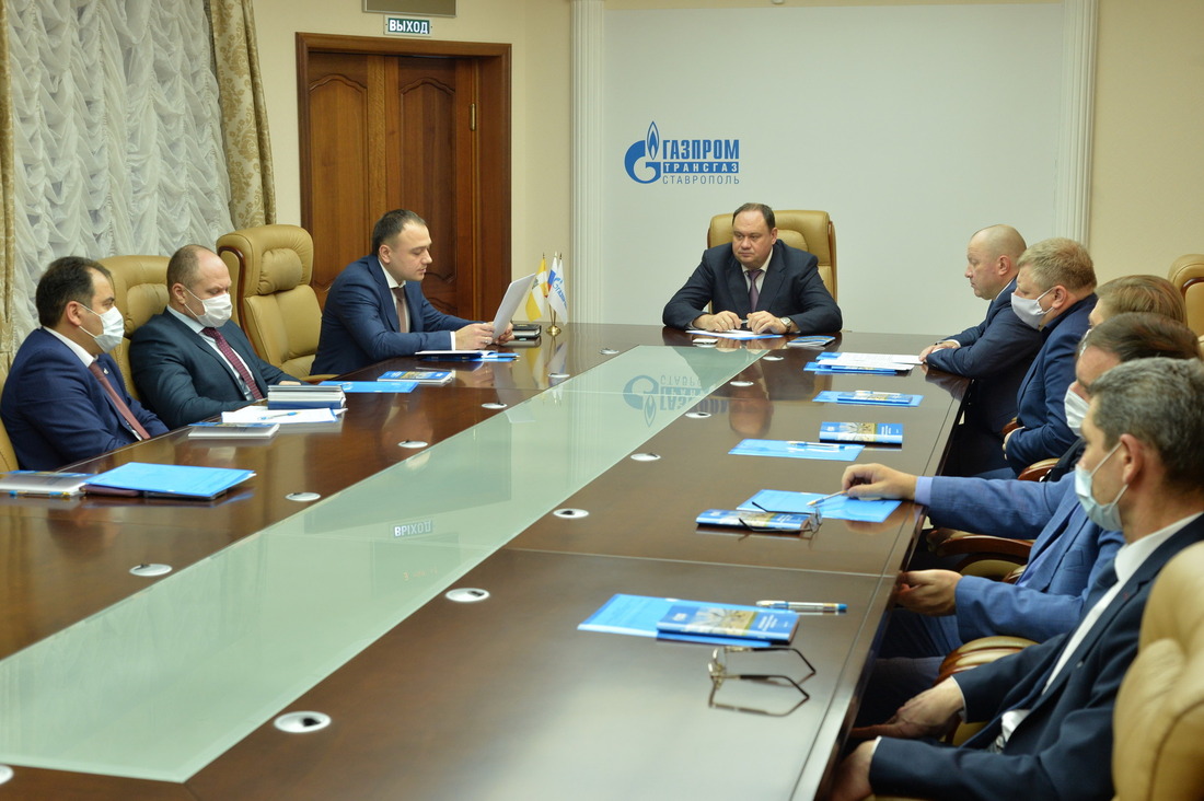 Заседание центральной комиссии по регулированию социально-трудовых отношений ООО "Газпром трансгаз Ставрополь"