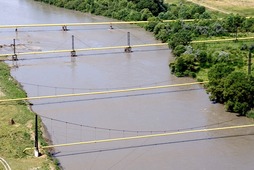 Водные переходы через горную реку Терек