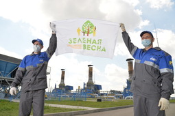 Участниками Всероссийской акции "Зеленая Весна-2021" стали более двух тысяч работников ООО "Газпром трансгаз Ставрополь"