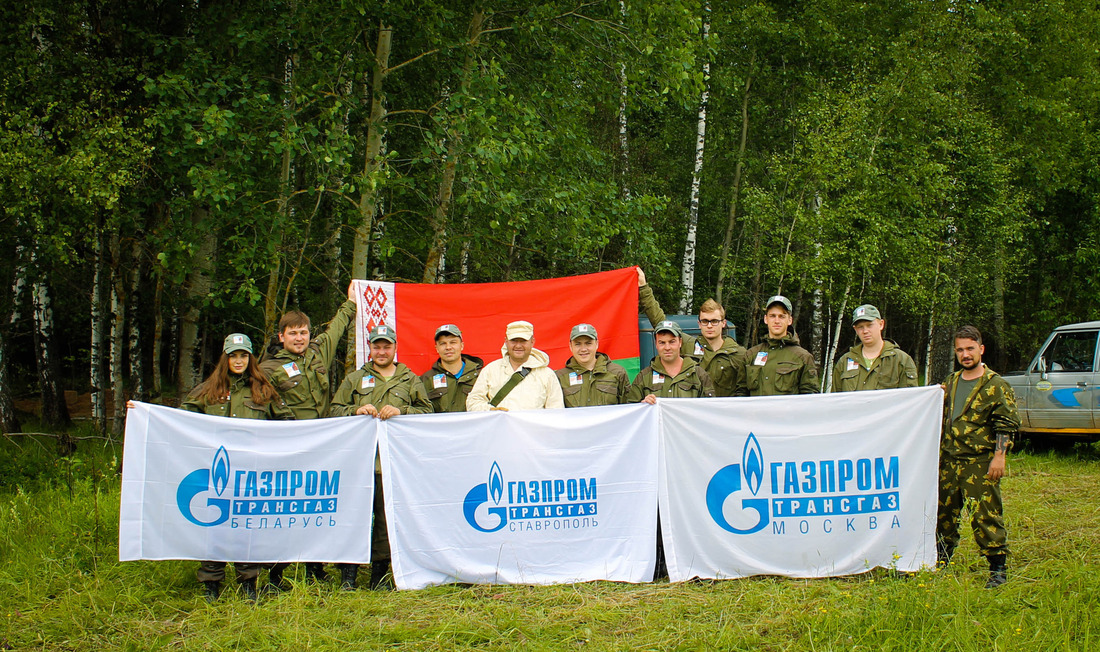 Молодежь Газпрома на раскопках