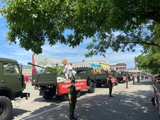 Парад Победы в городе Ставрополе