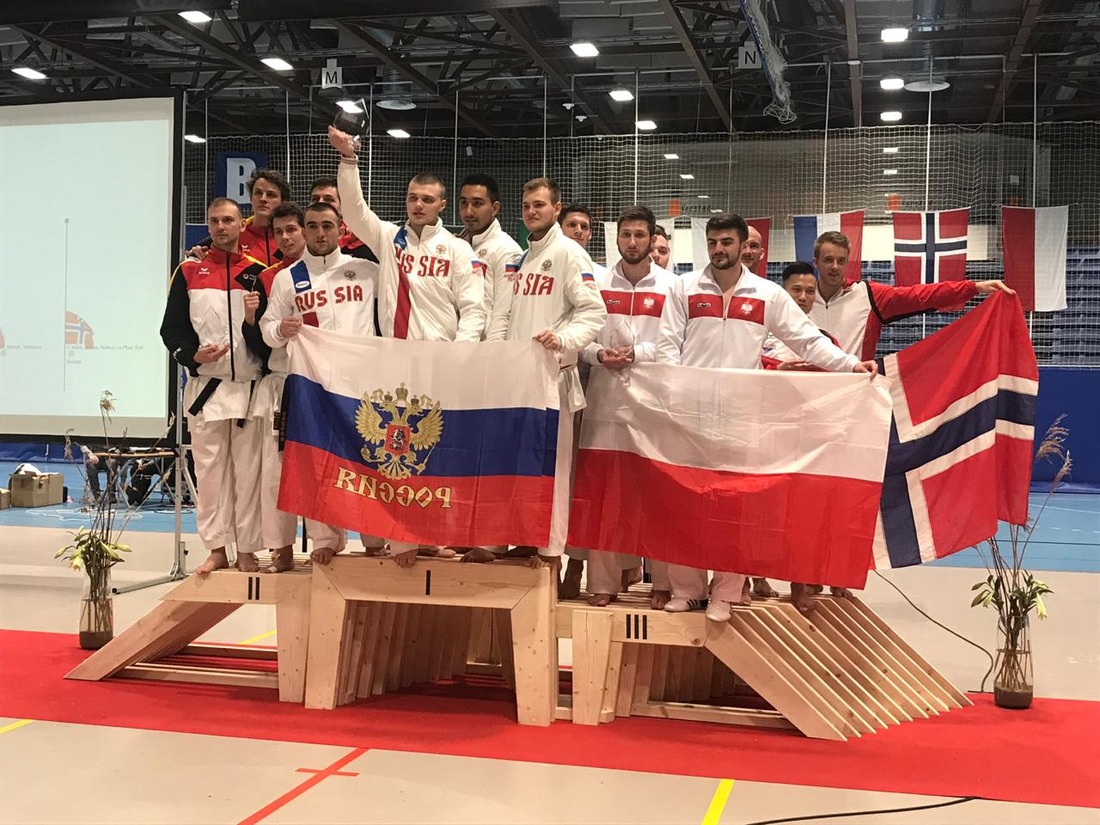 Российская сборная — победитель Кубка Европы по сетокан карате-до в среди взрослых спортсменов