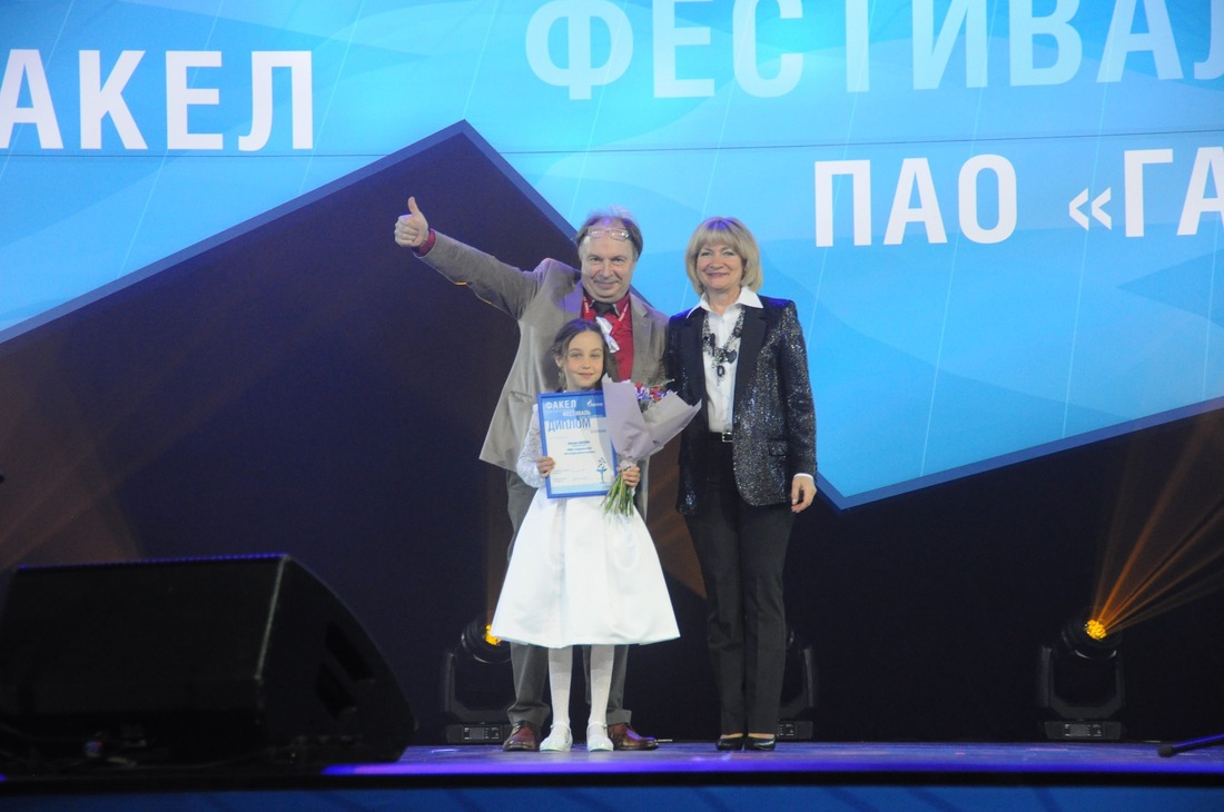 Почетного третьего места удостоена юная Оксана Заикина.