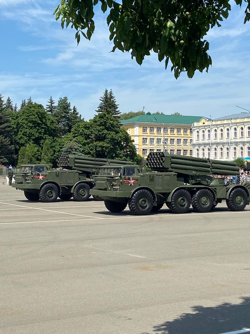 Парад Победы в городе Ставрополе