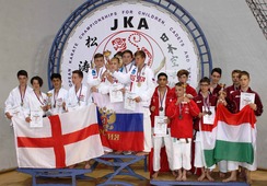 Командное кумите (14-15 лет) выиграли российские спортсмены