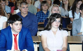 Первокурсники Северо-Кавказского Федерального университета