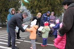 Газовики проводят экологическую акцию с воспитанниками детского сада села Привольного