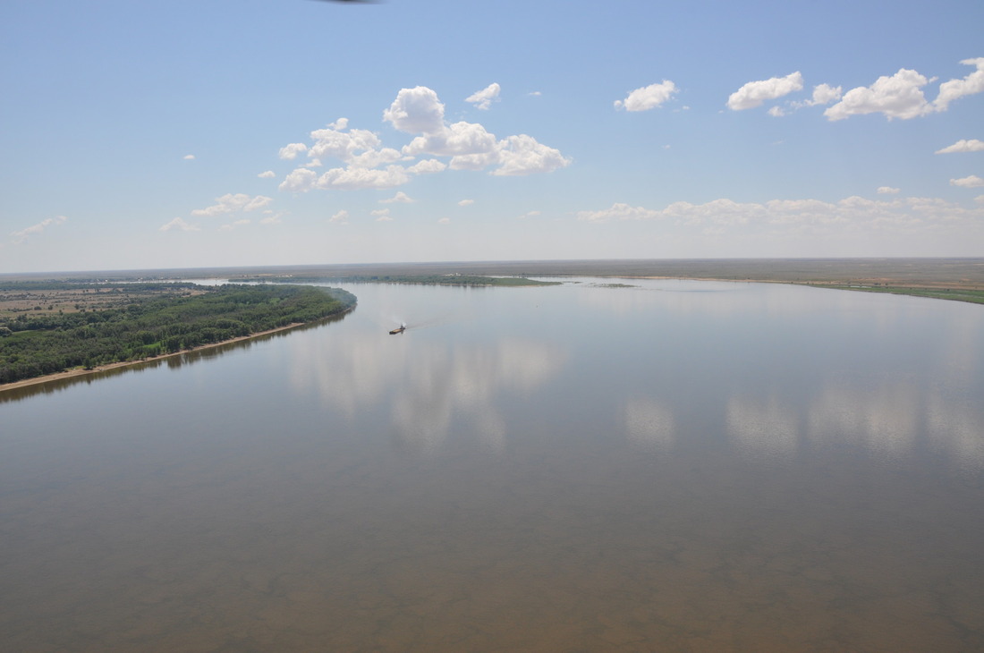 Пойма реки Волки — зона ответственности Астраханского ЛПУМГ