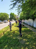 Газовики привели в порядок две центральные улицы Невинномысска