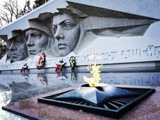 Мемориал "Огонь Вечной Славы" в городе Ставрополе.