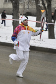 Эстафета зимней Олимпиады в Ставрополе