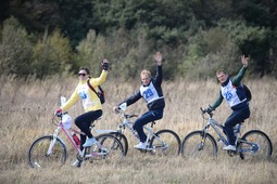 Счастливые велосипедисты ООО "Газпром трансгаз Ставрополь"