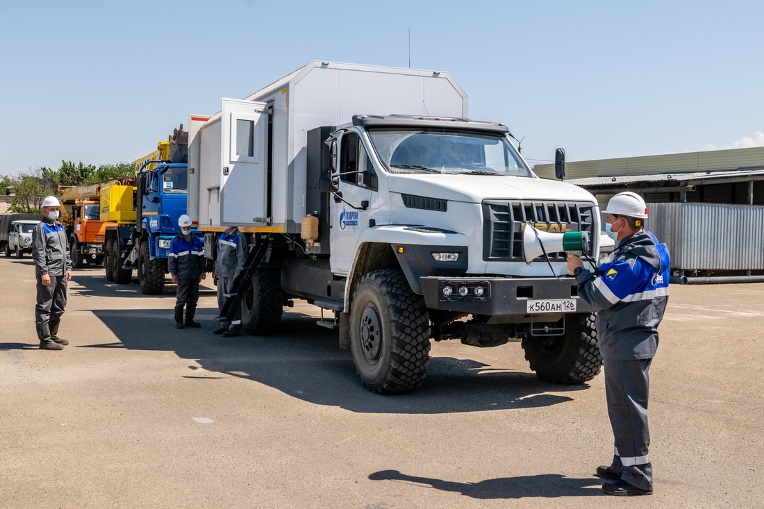 Формирование аварийной колонны