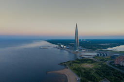 Лахта-Центр. Фотография ПАО "Газпром"