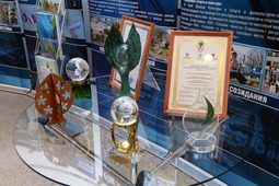 Выставка экологических наград ООО "Газпром трансгаз Ставрополь"