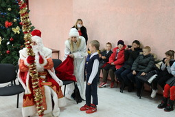 Конкурса с Дедом Морозом и Снегурочкой в школе-интернате города Благодарного Ставропольского края