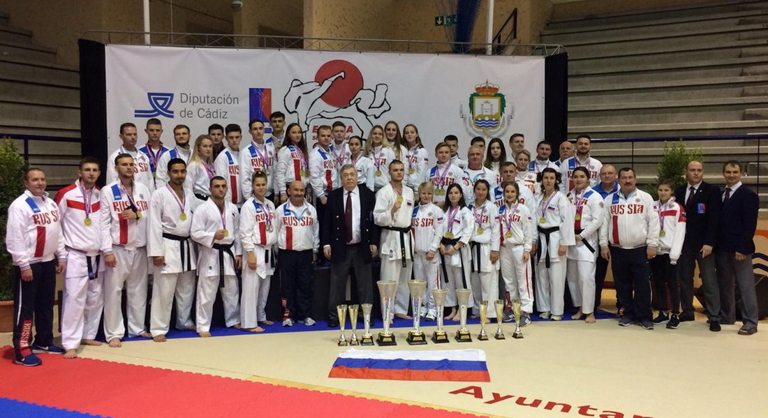 Российская сборная выиграла командный зачет континентального первенства по сетокан карате-до, 34-й чемпионат Европы, Испания, 22-24 ноября 2019 года