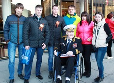 Молодежь Моздокского ЛПУ МГ встретилась с ветеранами войны