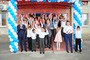 Воспитанники детского дома "Надежда" и организаторы благотворительной акции "Поможем вместе детям"