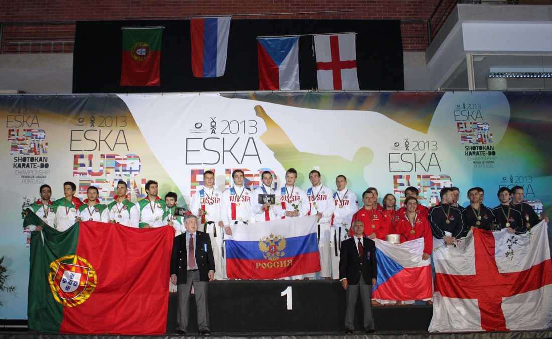 Каратисты Общества — чемпионы Европы в командных кумите среди мужчин старше 21 года.