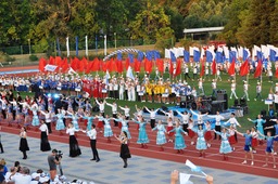 Церемония открытия XI летней Спартакиады ПАО «Газпром»