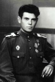Михаил Егорович Сергеев на службе в Румынии, 1945 год