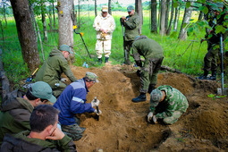 Раскопки в Мосальском районе Калужской области