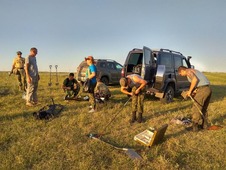 Поисково-разведывательная экспедиция "Боевые рубежи Ставрополья". Фото Ставропольского регионального отделения Российского военно-исторического общества