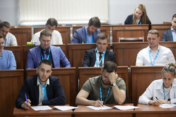 На научно-технической конференции в Екатеринбурге выступили 65 сотрудников "Газпрома". Фото Кирилла Дедюхина (ООО "Газпром трансгаз Екатеринбург")