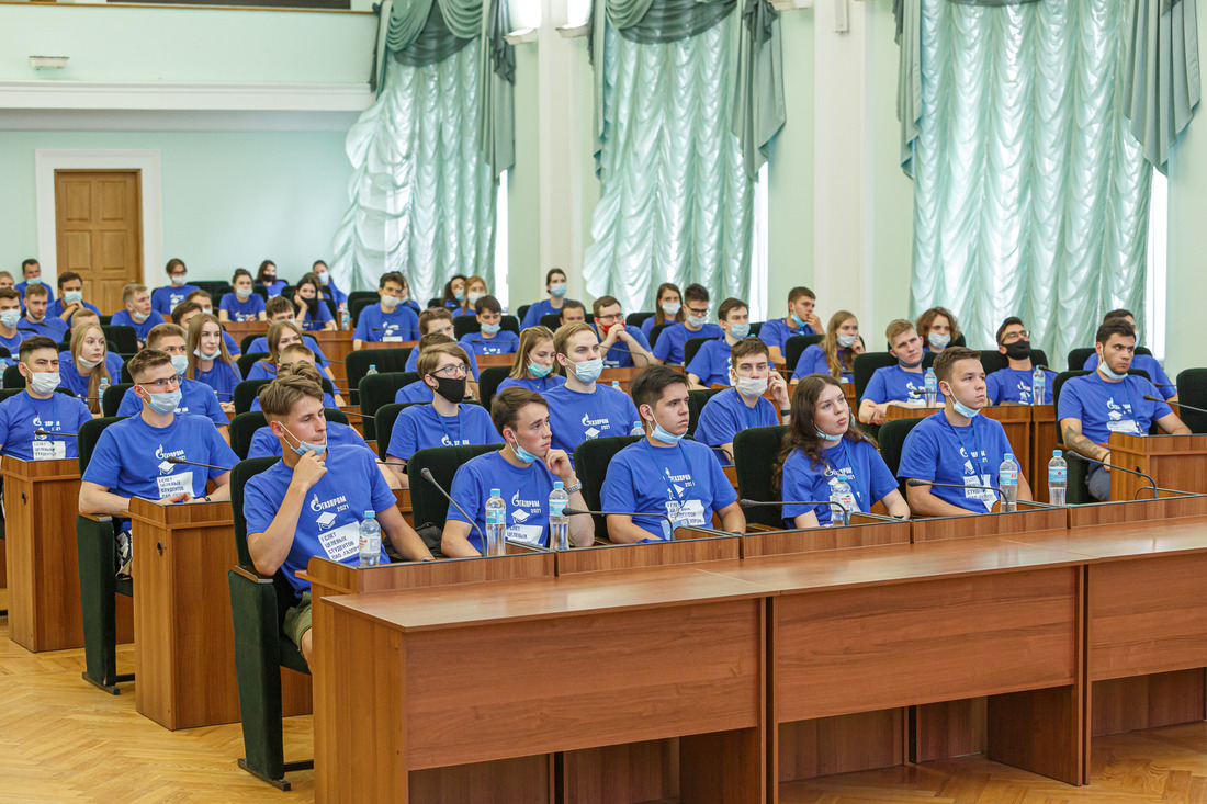Форму собрал более 120 студентов ПАО "Газпром". Фото ООО "Газпром трансгаз Уфа"