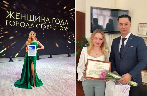 Вероника Ткаченко (слева) и Анастасия Серяк (справа) — участницы конкурса "Женщины года-2022"