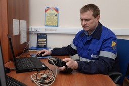 Дмитрий Томилин на практическом задании