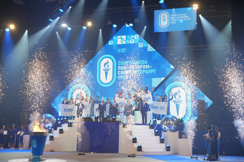 Церемония закрытия Летней Спартакиады ПАО "Газпром". Фото с официального сайта ПАО "Газпром"