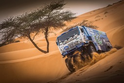 Газовый КАМАЗ на ралли-рейде Africa Eco Race 2017