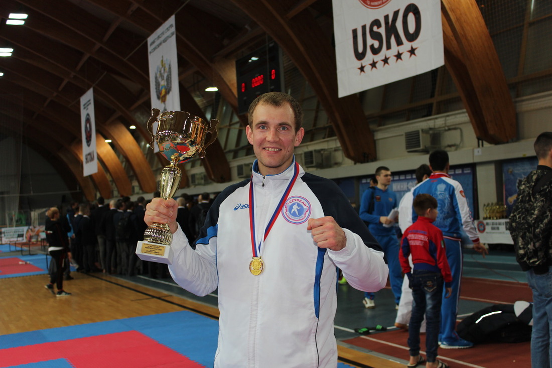 Победитель соревнований Иван Кирьянов